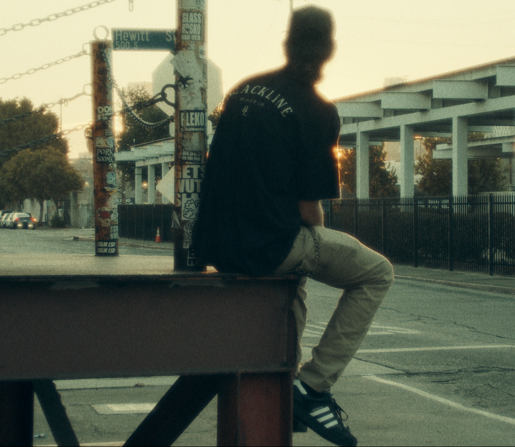 Blackline Supply Co. / 001 Black T-shirt back view