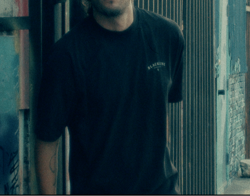 Blackline Supply Co. / 001 Black T-shirt front view